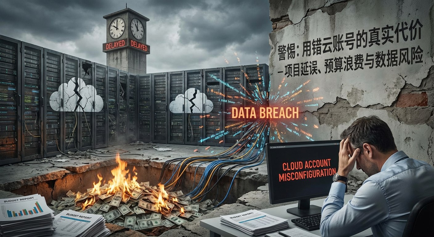 警惕:用错云账号的真实代价 - 项目延误、预算浪费与数据风险